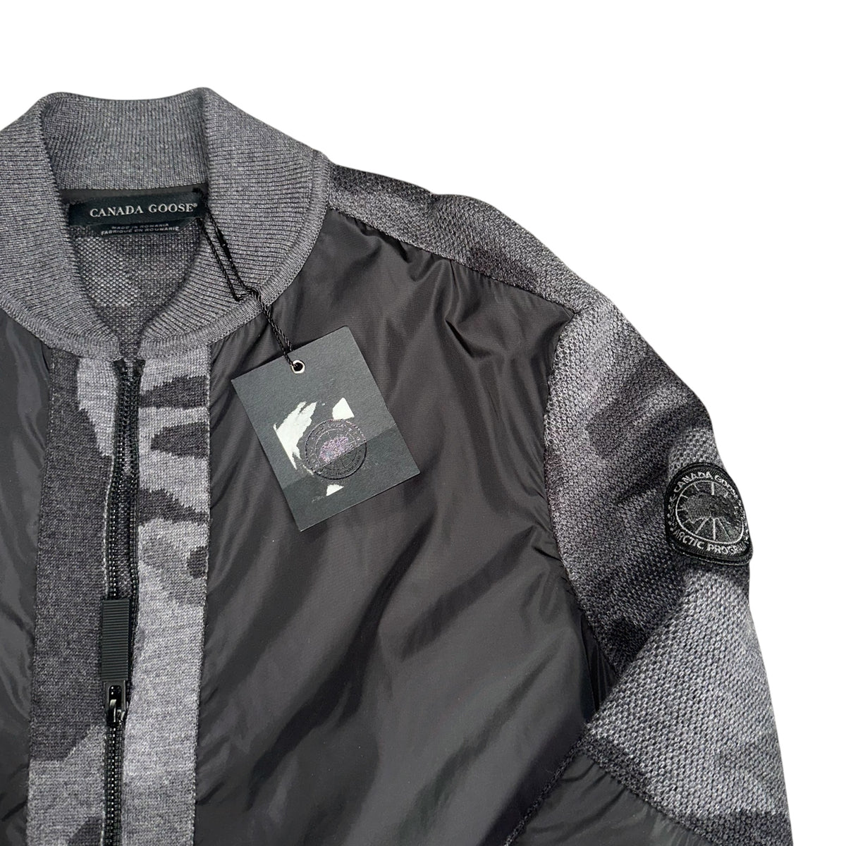 CANADA GOOSE WINDBRIDGE JACKET BLACK CAMO