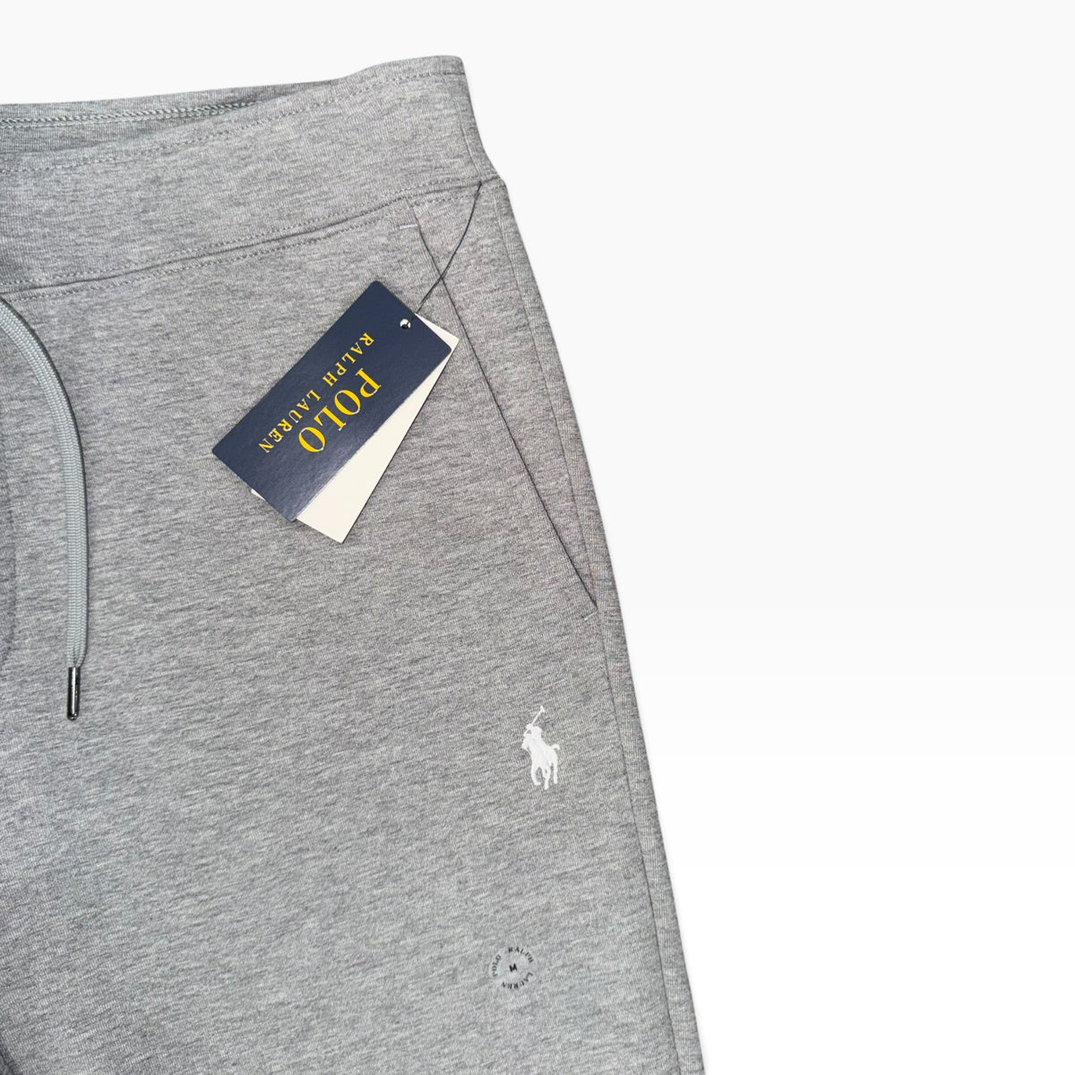 POLO RALPH LAUREN DOUBLE KNIT JOGGERS GREY