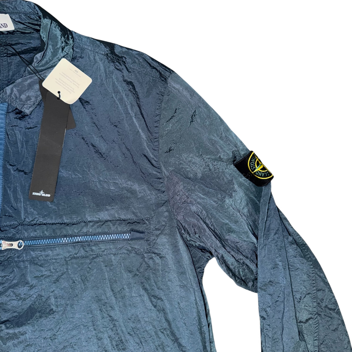 STONE ISLAND NYLON METAL OVERSHIRT BLUE