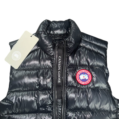 CANADA GOOSE CROFTON VEST METALLIC BLACK