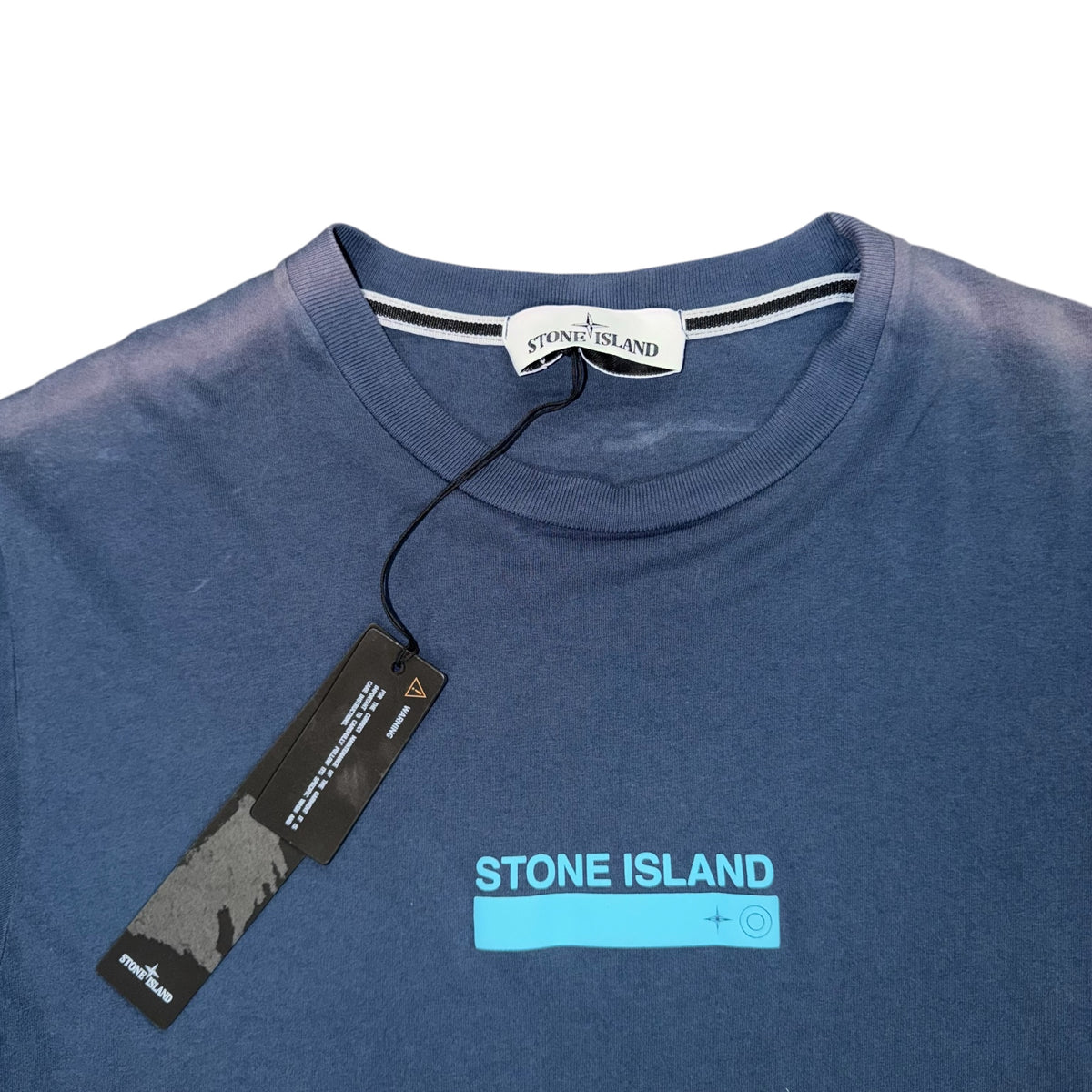 STONE ISLAND MICRO GRAPHIC TEE NAVY