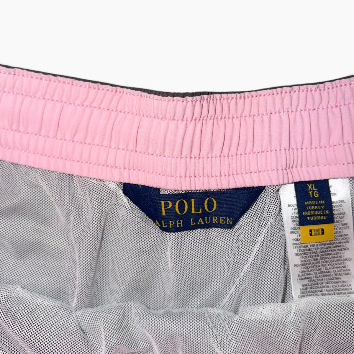 POLO RAPLH LAUREN TRAVELER SWIMSHORTS COMBAT GREY
