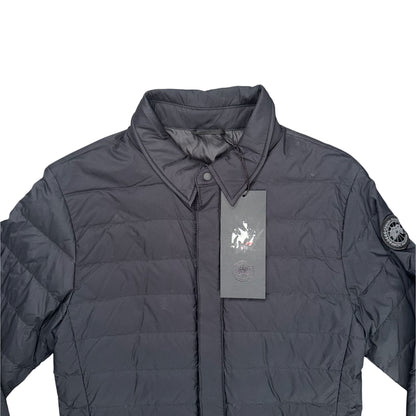 CANADA GOOSE JACKSON DOWN SHIRT JACKET BLACK