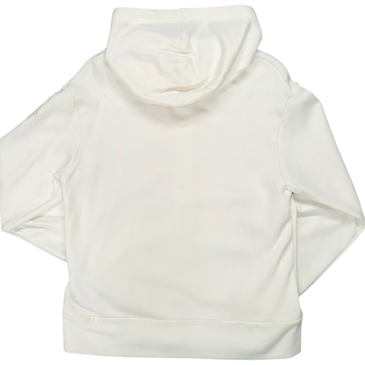 MONCLER MAGLIA HOODED CARDIGAN FULL ZIP WHITE
