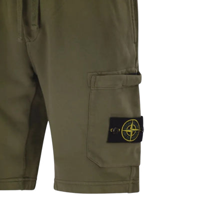 STONE ISLAND BURMUDA CARGO SHORTS KHAKI