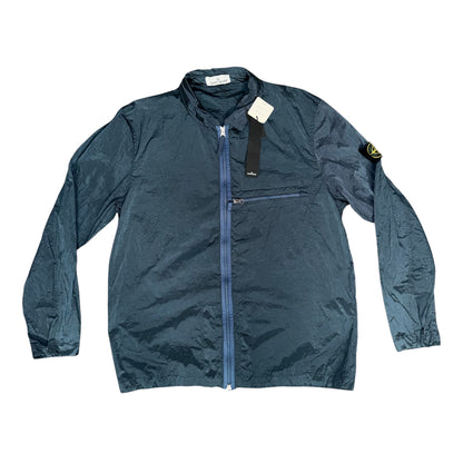 STONE ISLAND NYLON METAL OVERSHIRT BLUE