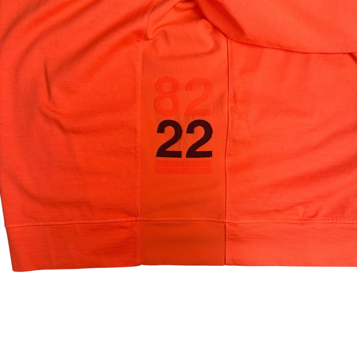 STONE ISLAND 40TH ANNIVERSARY COLLECTION CREWNECK SWEATSHIRT ORANGE