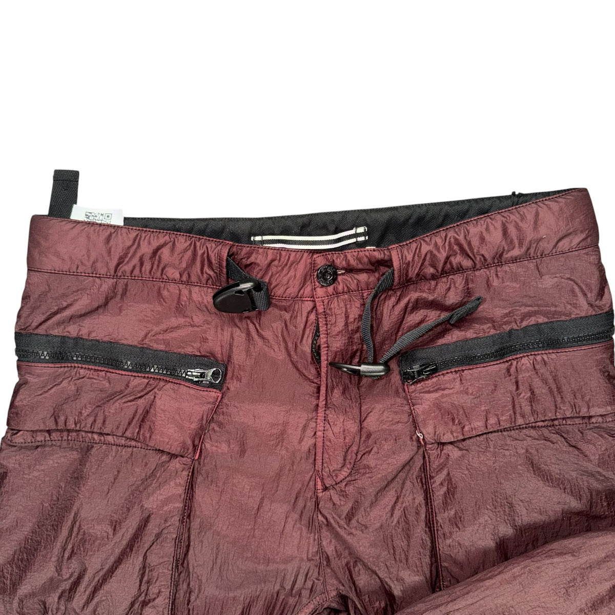 STONE ISLAND NYLON METAL BOTTOMS BURGANDY
