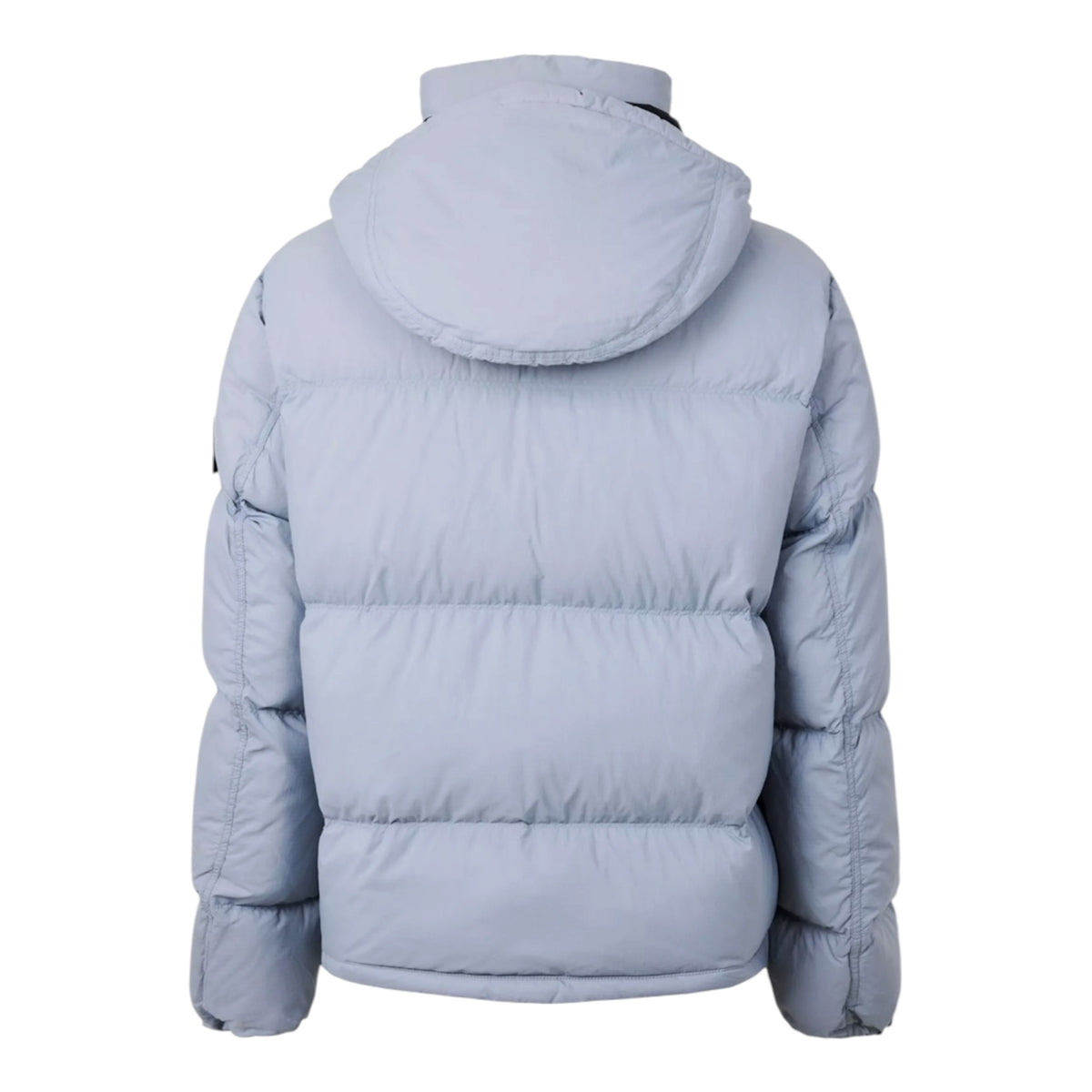 STONE ISLAND CORDURA HOODED PUFFER JACKET ASH GREY