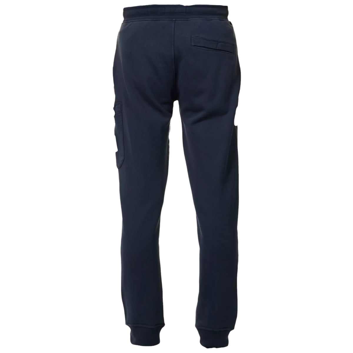 STONE ISLAND SLIM FIT ORGANIC COTTON FLEECE JOGGERS NAVY