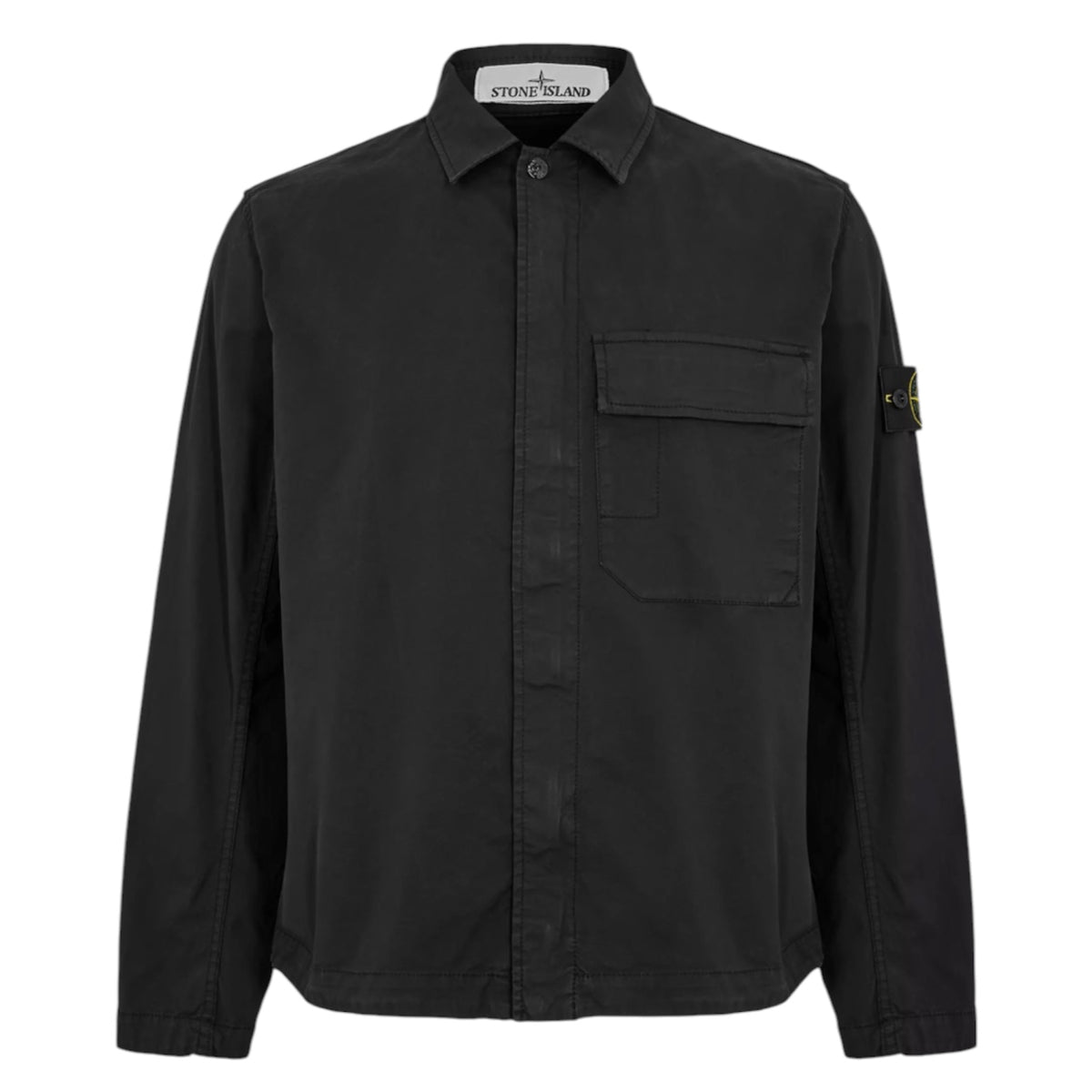 STONE ISLAND GD OVERSHIRT BLACK