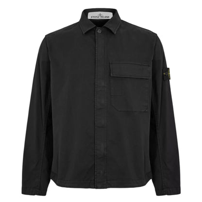 STONE ISLAND GD OVERSHIRT BLACK