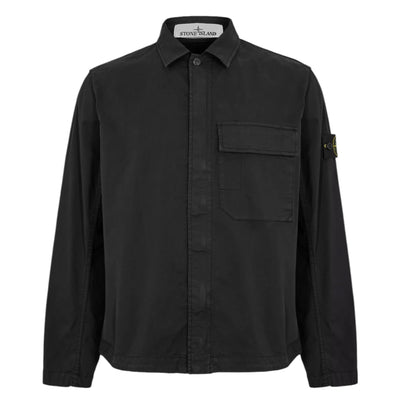 STONE ISLAND GD OVERSHIRT BLACK