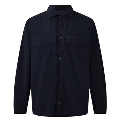 STONE ISLAND GHOST OVERSHIRT NAVY BLUE