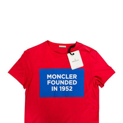 MONCLER MAGLIA TEE RED